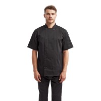 Unisex Short-Sleeve Recycled Chef's Coat RP656 Artisan Collection by Reprime