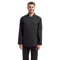 Unisex Long-Sleeve Recycled Chef's Coat RP657 Artisan Collection by Reprime