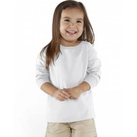 Toddler Long-Sleeve Fine Jersey T-Shirt RS3302 Rabbit Skins