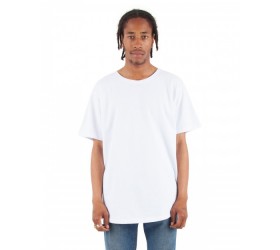 Adult Curved Hem Long T-Shirt SHCLT Shaka Wear