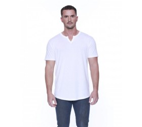 Men's CVC  Slit V-Neck T-Shirt ST2422 StarTee