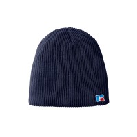 UB89UHB Russell Athletic Core R Patch Beanie