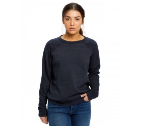 Ladies' Raglan Pullover Long Sleeve Crewneck Sweatshirt US238 US Blanks