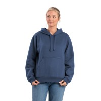 WSP418 Berne Ladies' Heritage Zippered Pocket Hooded Pullover Sweatshirt