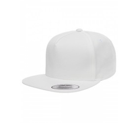 Adult 5-Panel Cotton Twill Snapback Cap Y6007 Yupoong